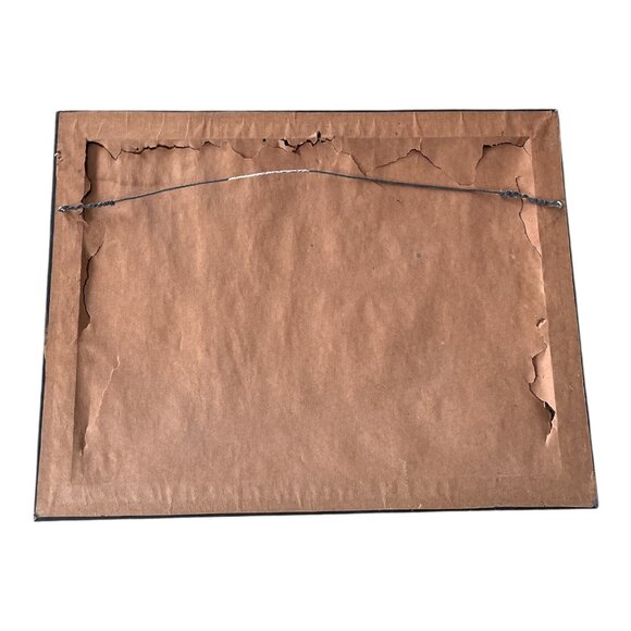 Vintage Framed Horse Painting Signed FWA – Equestrian Wall Art – 18 x 14 - Picture 4 of 4